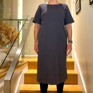 Lauren Manoogian Crew Neck Dress with Pockets